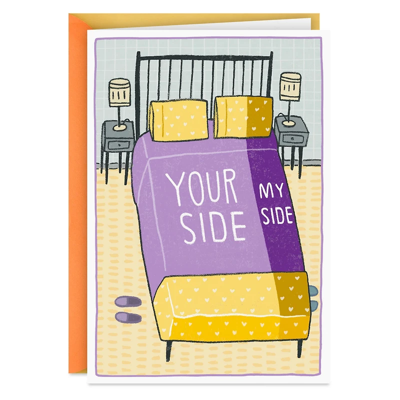 Your Side, My Side Funny Anniversary Card for only USD 4.49 | Hallmark
