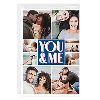 You & Me Photo Collage Custom Love Card for only USD 4.99 | Hallmark