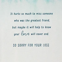 Your Love Will Never End Sympathy Card for Loss of Dog for only USD 4.99 | Hallmark