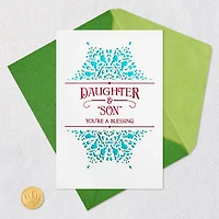 You're a Blessing Christmas Card for Daughter and Son-in-Law for only USD 7.59 | Hallmark