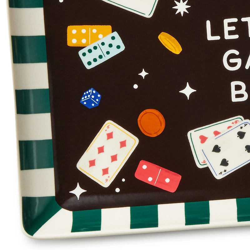Let the Games Begin Game Night Serving Tray for only USD 28.99 | Hallmark