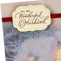 Thomas Kinkade A Time to Count Our Blessings Christmas Card for Husband for only USD 7.59 | Hallmark