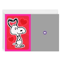 Personalized Peanuts® Snoopy and Hearts Love Photo Card for only USD 4.99 | Hallmark