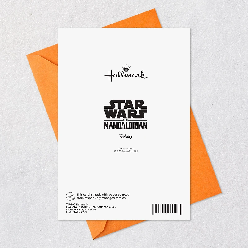 Star Wars: The Mandalorian™ Grogu™ and Ghosts Halloween Card for only USD 2.99 | Hallmark
