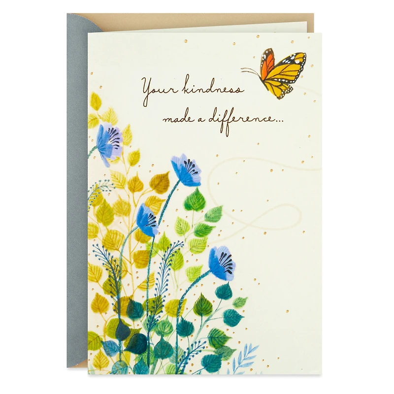 Your Kindness Made a Difference Thank-You Card for only USD 5.59 | Hallmark