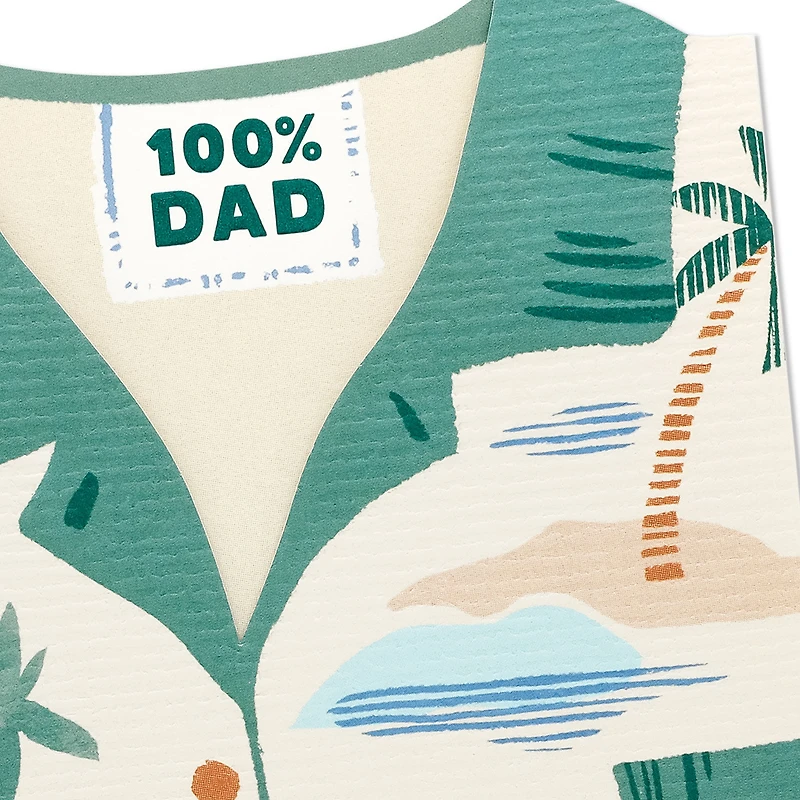 Tropical Shirt Father's Day Card for only USD 6.99 | Hallmark