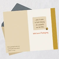 You Make It Easy to Be Thankful Religious Thanksgiving Card for Son for only USD 2.99 | Hallmark