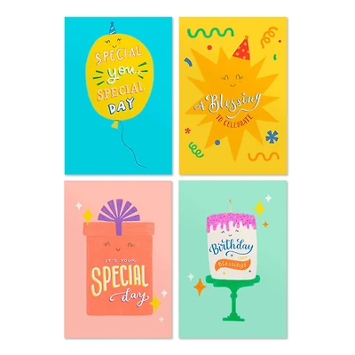 Bold and Bright Blessings Assorted Religious Birthday Cards, Box of 12 for only USD 8.99 | Hallmark