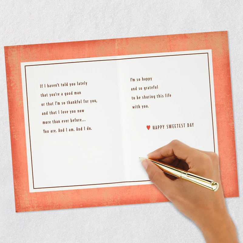 You're a Good Man Romantic Sweetest Day Card for Husband for only USD 6.99 | Hallmark