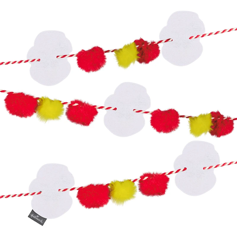 Dr. Seuss's How the Grinch Stole Christmas!™ Fabric Hallmark Garland, 72" for only USD 14.99 | Hallmark