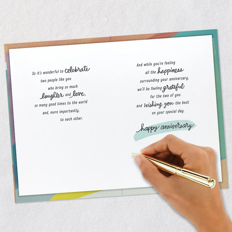 Love Is Always Something to Celebrate Anniversary Card for Couple for only USD 6.59 | Hallmark