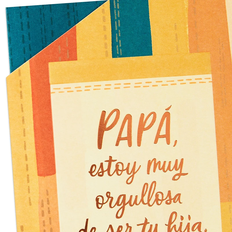 So Proud to Be Your Daughter Spanish-Language Father's Day Card for Dad for only USD 5.59 | Hallmark