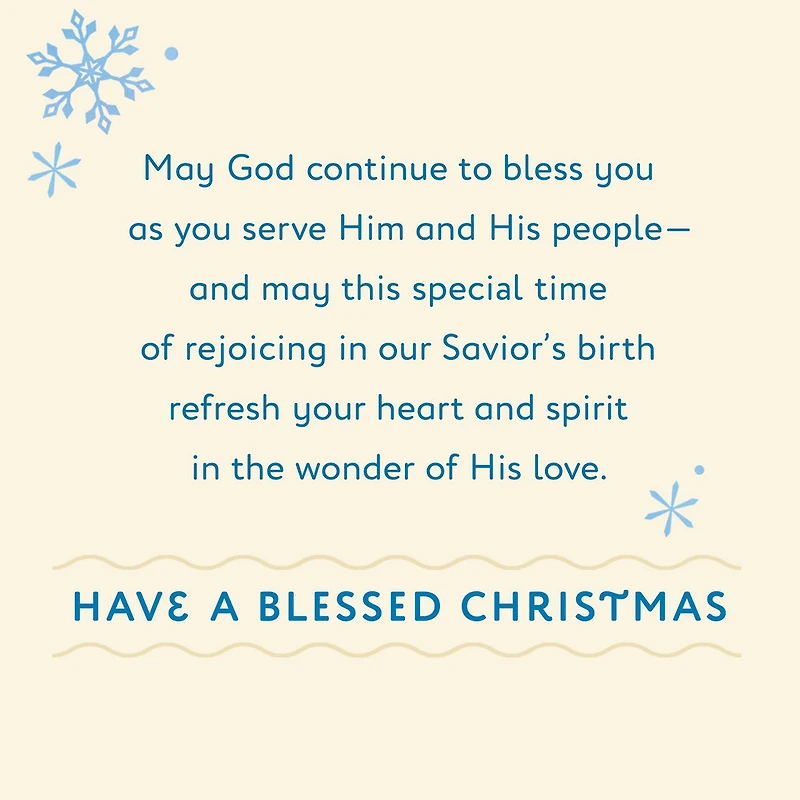 May This Special Time Refresh Your Heart and Spirit Religious Christmas Card for only USD 3.99 | Hallmark
