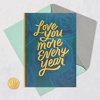 Love You More Every Year Birthday Card for Wife for only USD 7.59 | Hallmark