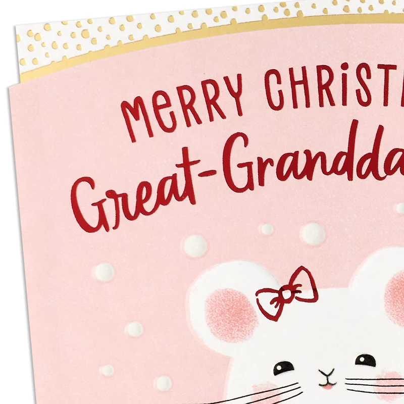 You Deserve All the Happy Christmas Card for Great-Granddaughter for only USD 4.59 | Hallmark