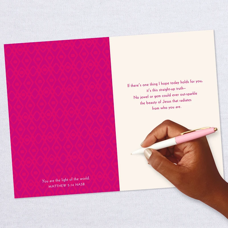You Were Made to Shine Religious Birthday Card for only USD 2.99 | Hallmark