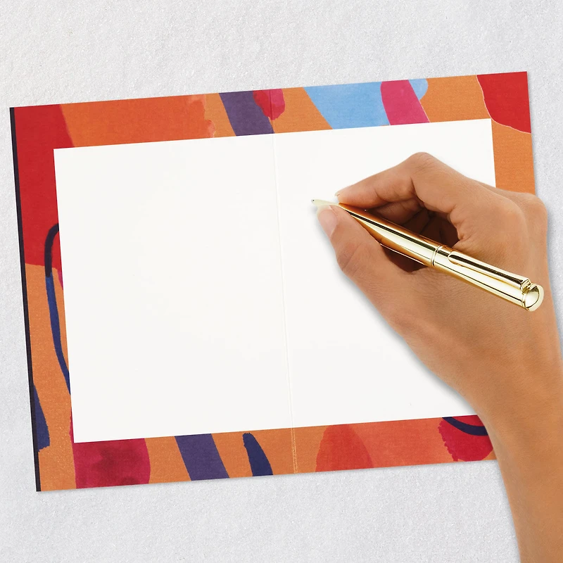 Abstract Print Lettering Blank Thank You Card for only USD 4.99 | Hallmark