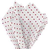 Tiny Red Hearts on White Tissue Paper, 6 sheets for only USD 1.99 | Hallmark