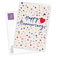 Retro Confetti Custom Anniversary Card for only USD 4.99 | Hallmark