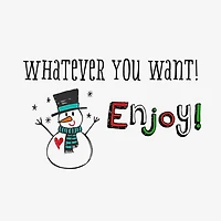 Whatever You Want Money Holder Christmas Card for only USD 2.00 | Hallmark