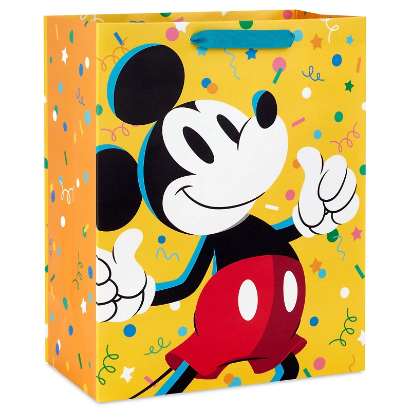 13" Disney Mickey Mouse Thumbs Up Large Gift Bag for only USD 4.49 | Hallmark