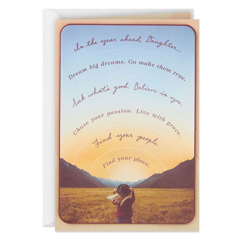 Believe In You Birthday Card for Daughter for only USD 6.99 | Hallmark