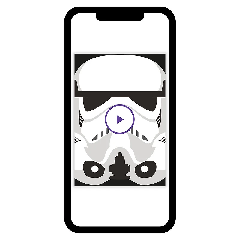 Star Wars™ Stormtrooper™ Blank Custom Card for only USD 4.99 | Hallmark