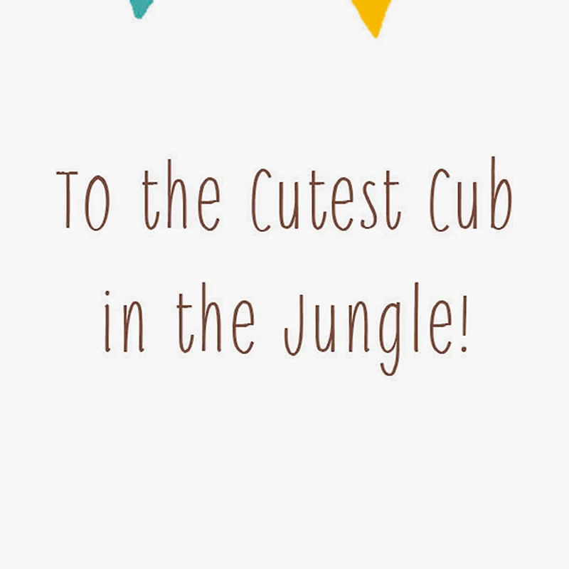 Cutest Cub in the Jungle First Birthday Card for Boys for only USD 2.99 | Hallmark