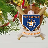 MLB Houston Astros™ Baseball Personalized Ornament