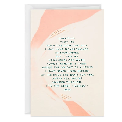 Morgan Harper Nichols I'm Here for You Encouragement Card for only USD 3.99 | Hallmark