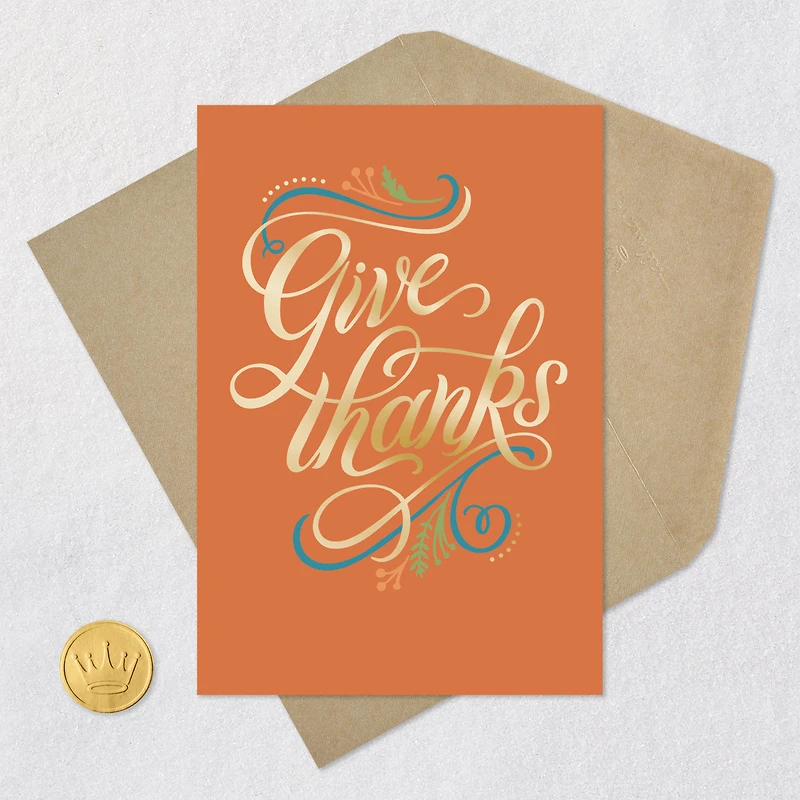 Everything Seems Possible Thanksgiving Card for only USD 2.00 | Hallmark