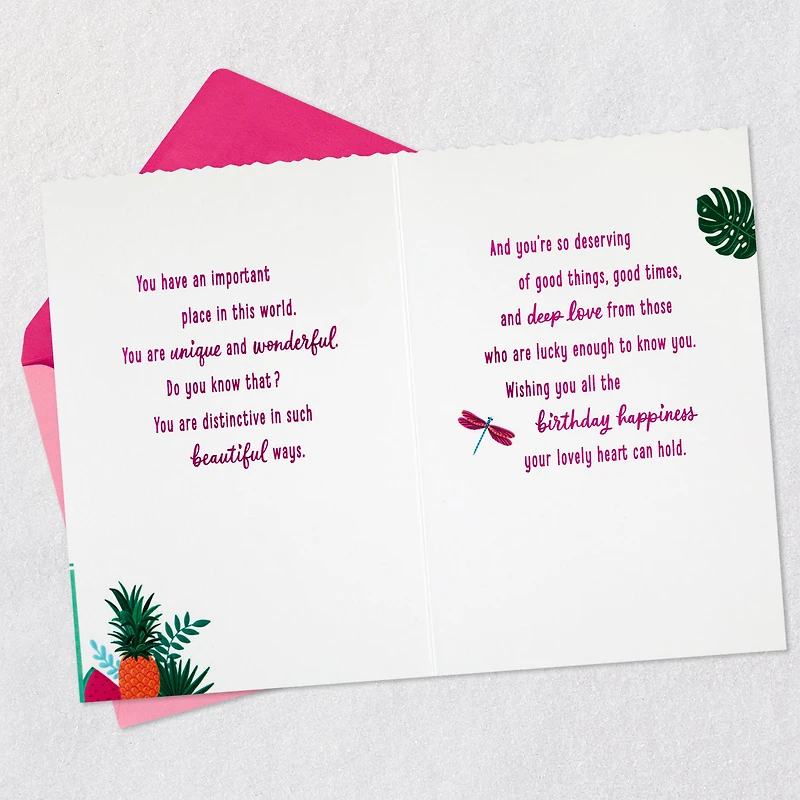 Unique and Wonderful Birthday Card for Goddaughter for only USD 4.59 | Hallmark