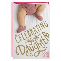 Celebrating Your Daughter New Baby Card for only USD 2.99 | Hallmark