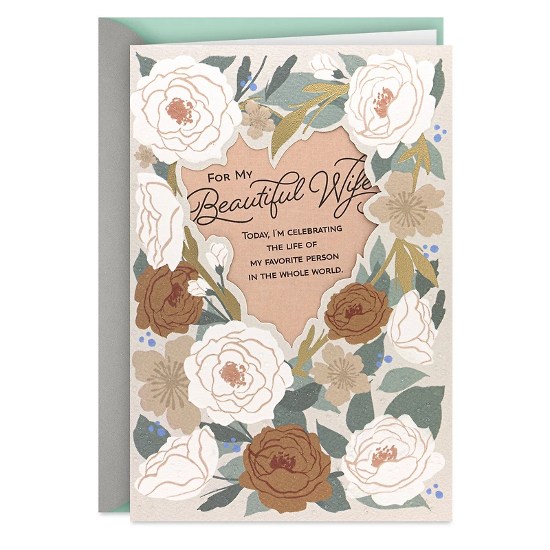 Celebrating My Favorite Person Religious Birthday Card for Wife for only USD 5.59 | Hallmark