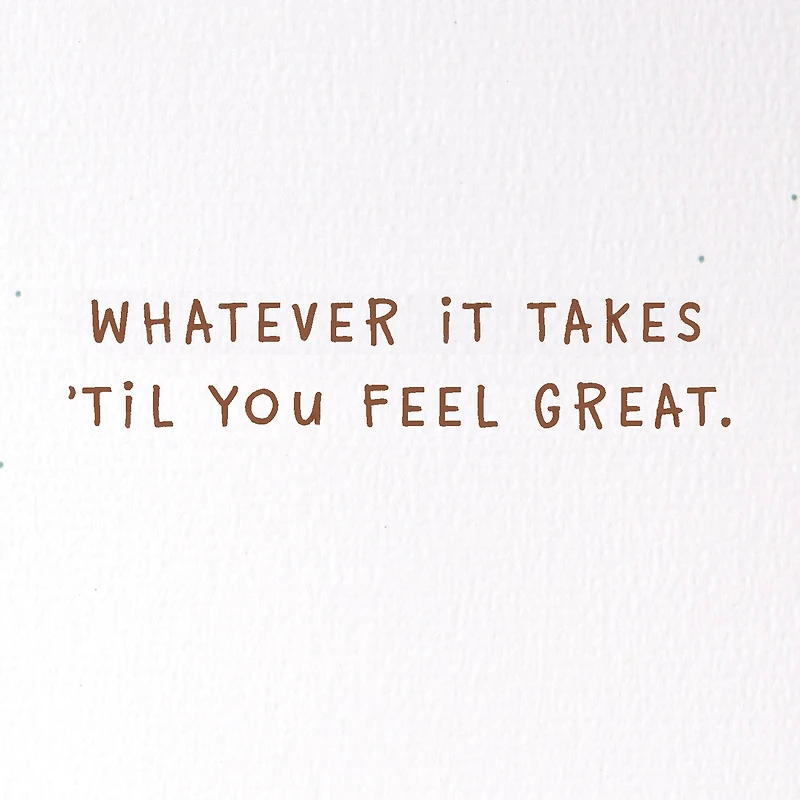 How to Feel Better Get Well Card for only USD 4.99 | Hallmark