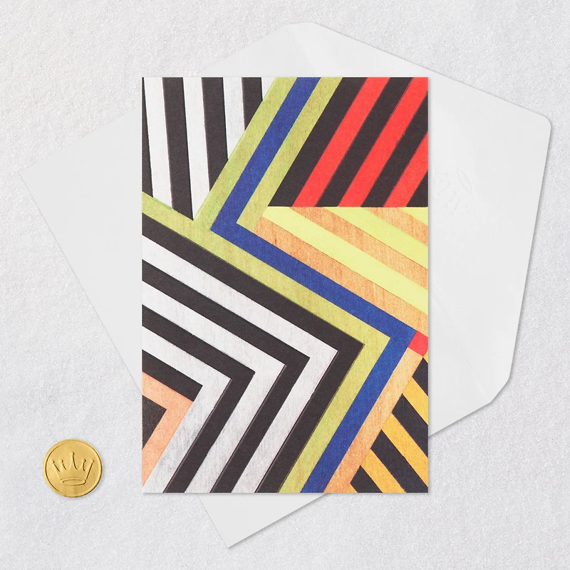 ArtLifting Broken Spectrum Blank Card for only USD 3.99 | Hallmark