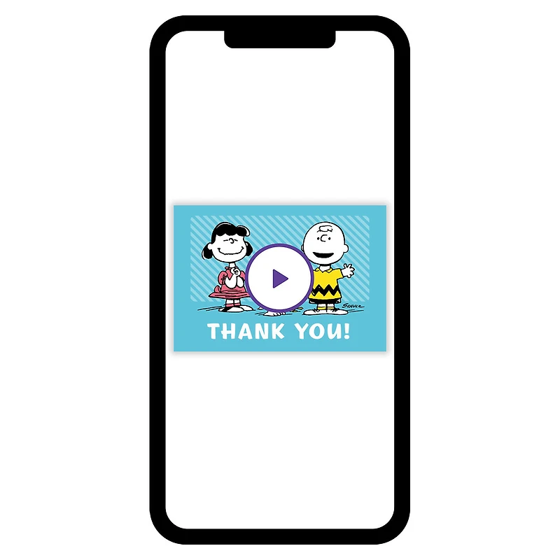 The Peanuts® Gang Custom Thank-You Card for only USD 4.99 | Hallmark