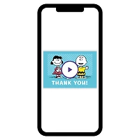 The Peanuts® Gang Custom Thank-You Card for only USD 4.99 | Hallmark