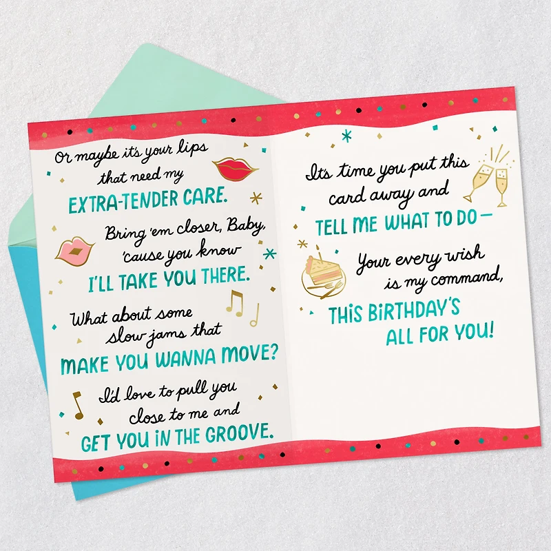 Your Every Wish Is My Command Romantic Birthday Card for only USD 4.59 | Hallmark