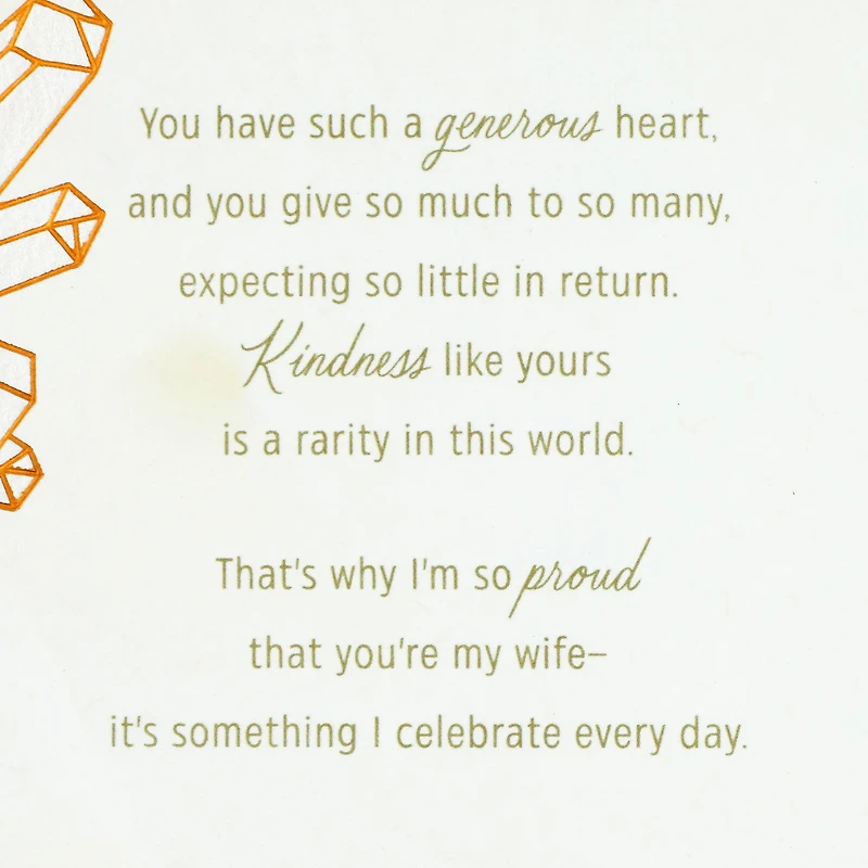 You See Goodness All Around You Romantic Birthday Card for Wife for only USD 7.99 | Hallmark