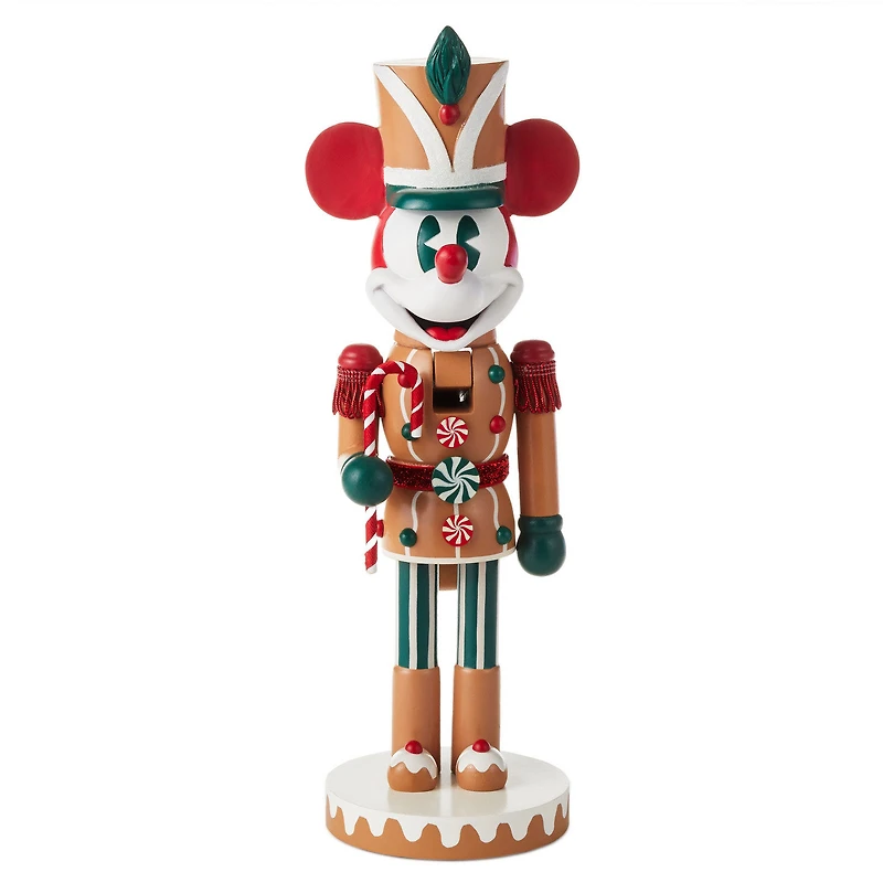 Disney Mickey Mouse Gingerbread Nutcracker Figurine, 13.5" for only USD 68.99 | Hallmark