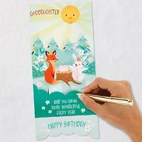 You're a Wonderful Blessing Pop-Up Birthday Card for Goddaughter for only USD 5.99 | Hallmark