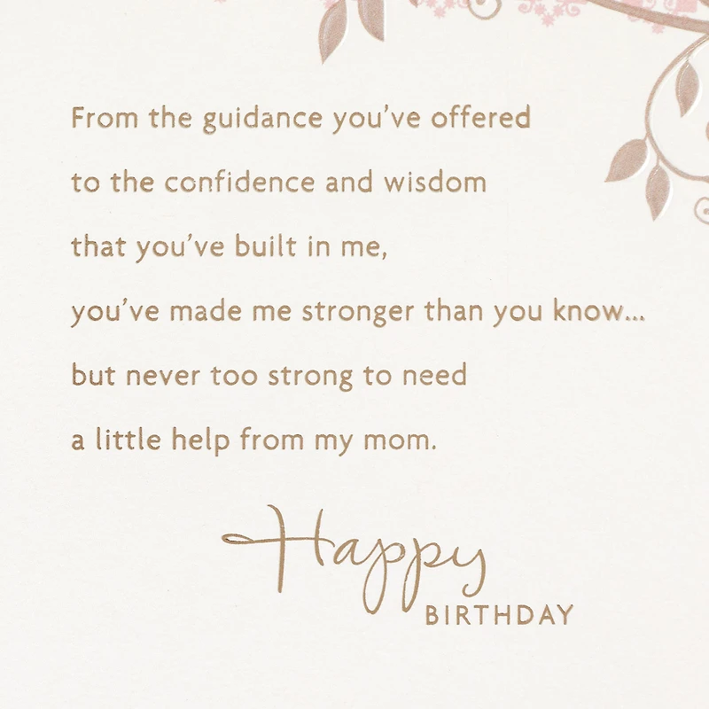 You've Made Me Strong Birthday Card for Mom for only USD 5.59 | Hallmark