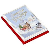 Horse and Holiday Wagon Boxed Christmas Cards, Pack of 16 for only USD 12.49 | Hallmark