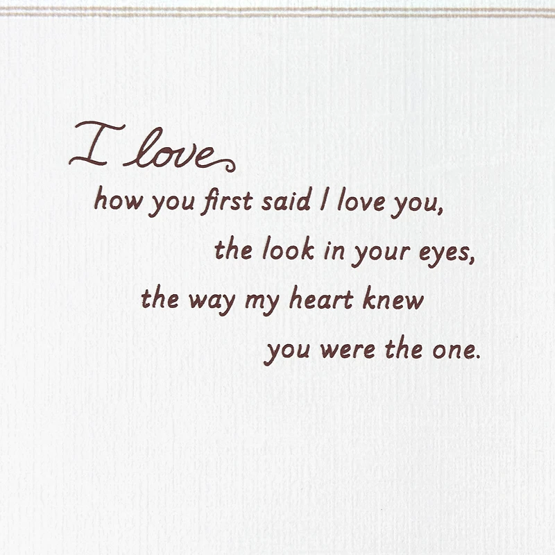 I Love Our Story Anniversary Card for only USD 6.59 | Hallmark