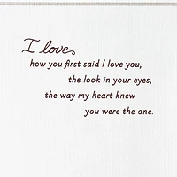 I Love Our Story Anniversary Card for only USD 6.59 | Hallmark