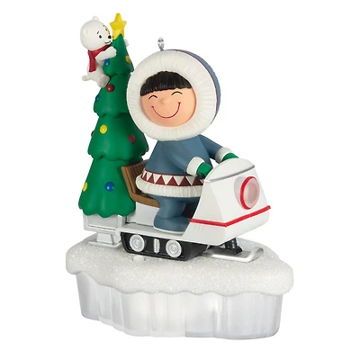Frosty Friends Tree Delivery Ornament With Light for only USD 29.99 | Hallmark