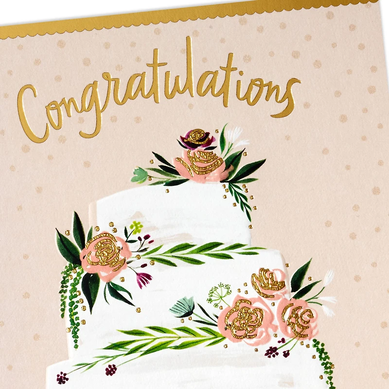A Lifetime of Dreams Come True Wedding Card for only USD 4.99 | Hallmark
