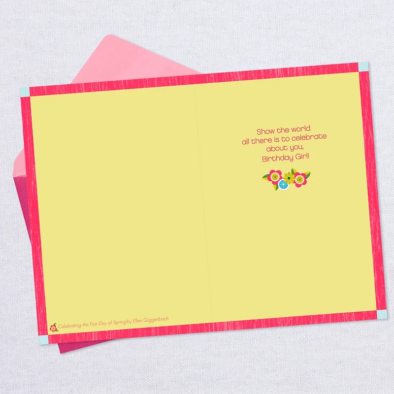 Dancing Girl Birthday Card for only USD 2.99 | Hallmark