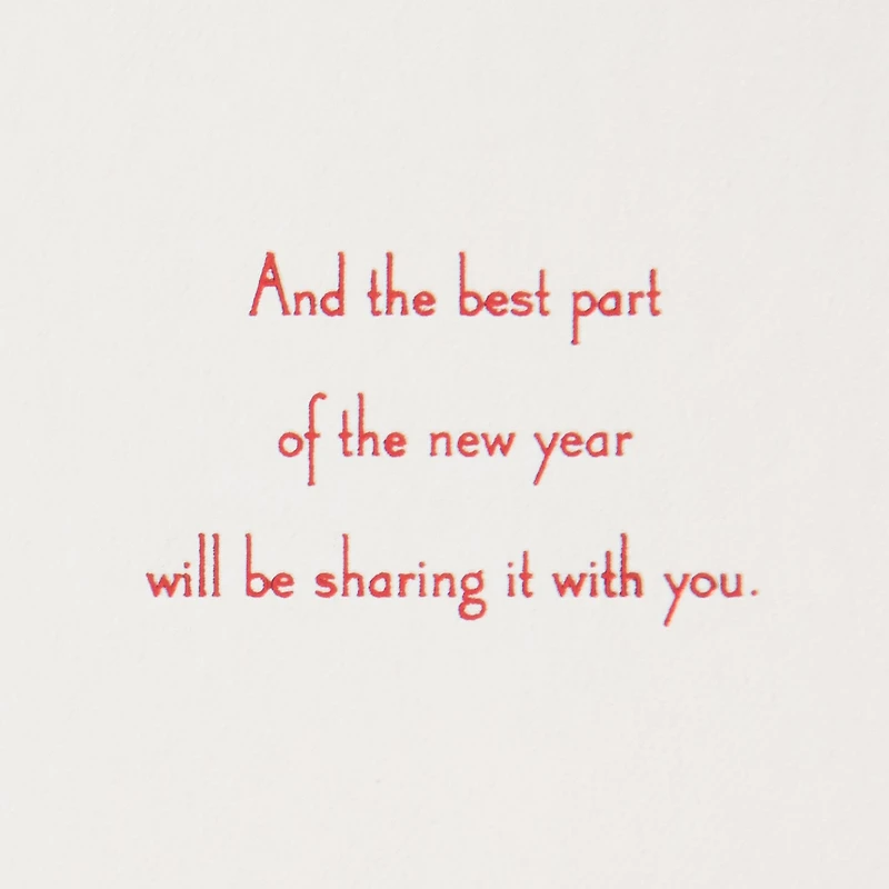 The Best Gifts Romantic Christmas Card for only USD 6.99 | Hallmark